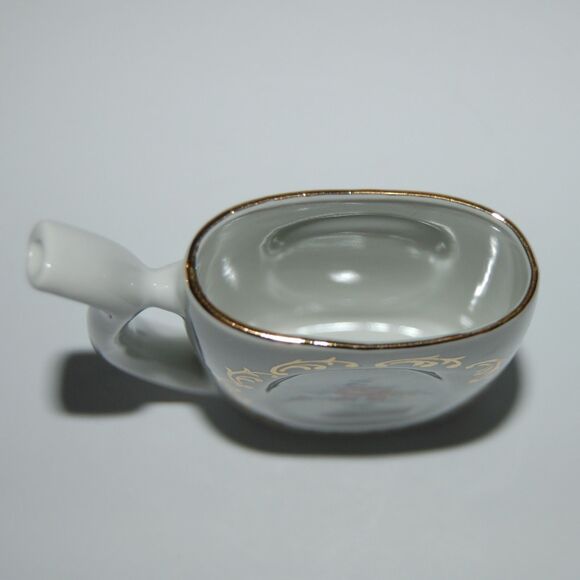 Vintage Lazne Luhacovice Spa Porcelain Cup Mug Epiag Jome Czech Republic Straw - Picture 4 of 6